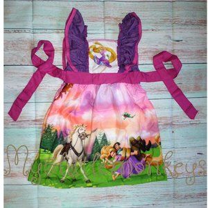 Purple and Pink Kids Dress